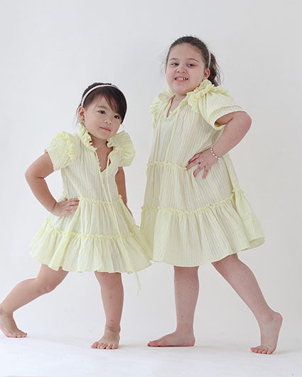 best Jolie Ruffled Mini Go-To Dress for Kids